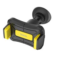 Держатель автомобильный Hoco зажим CA43 лобовое стекло, приборная панель (black/yellow) 102287