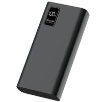 Внешний Аккумулятор Pero pb06 20000 mah, li-pol, output usb-c + 2 usb-a, черный