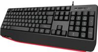 Клавиатура Проводная Defender defender atom hb-546 черный