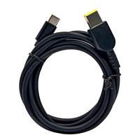 Зарядное устройство для ноутбука - кабель Type-C-11x5mm (Lenovo) (black) 237415