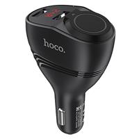 Адаптер Автомобильный Hoco Z34 Thunder power 2USB+разъем (black) 224665