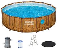 Каркасный бассейн Bestway Steel Pro Max 561JM, 427x107 см (комплект)