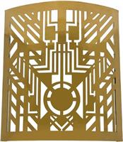 Абажур настенный Везувий INOX GALAXY GOLD