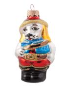Елочное украшение Охотник Шарик 12см Ф406 (50)