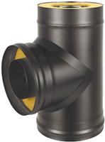 Сэндвич-тройник Везувий Black, д.115х200, AISI 430/0,8мм/оц