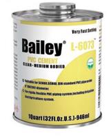 Клей для ПВХ Bailey L-6073, 946 мл, для ПВХ труб