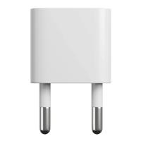Переходник универсальный - с китайской на евро вилку - LUX 4см (white) 238117