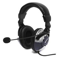 Компьютерная гарнитура Dialog M-780HV (повр. уп.) (black/silver) 230380