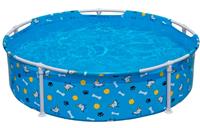Каркасный детский бассейн Bestway круглый Fetchin' Fun Pet Play Pool 561KM, 122x30,5 см (для животных)
