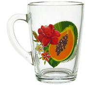 Кружка 300 Капучино 07с1334 Тропические фрукты (20)