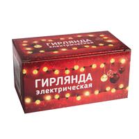 Электрическая гирлянда-занавес 100л 1.36х0.35м NYLJ0130-1 252763