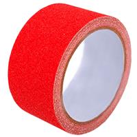 Лента противоскользящая SafetyStep Anti Slip Tape Colorful 60 grit, красный, ширина 25 мм, длина 18,3 м