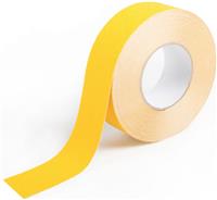 Лента противоскользящая SafetyStep Anti Slip Tape Yellow Hazard 60 grit, желтый, ширина: 25 мм, длина 18,3 м