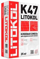 Клеевая смесь для плитки Litokol LITOKOL К47, цвет серый, мешок 25кг