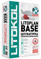 Штукатурка Litokol LITOPLAN Base, цвет серый, мешок 25 кг