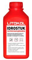 Латексная добавка Litokol IDROSTUK - м канистра 0,8 кг, цвет белый