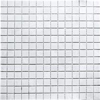 Мозаика мраморная однотонная StarMosaic White Polished (JMST037) 20х20