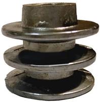 Шкив Lifan для Крот D20мм ведущий 2х ручейковый