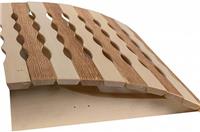 Подголовник DoorWood ТМ-5/4 пружинный анатомический, фонарик (термо)