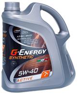 Масло G-ENERGY Synthetic Active 5W40 A3/B4 SN/CF 4л синтетика 253142410