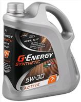 Масло моторное синтетическое G-Energy Synth Active 5W30 4л 253142405