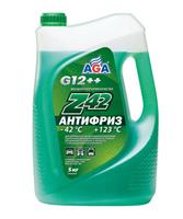 Антифриз AGA-Z42 зелёный -42C - 5л G12++