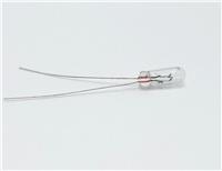 Лампа 12V T4 1.2W без цоколя с усами (панель приборов) 4х10мм