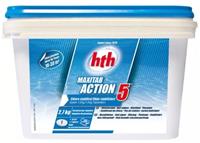 Таблетки стабилизированного хлора hth 5 в 1 Maxitab Action 5, 135 гр, 2,7 кг