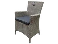 Стул (кресло) Афина иск.ротанг AM-395C Grey