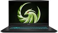 Ноутбук Игровой Msi bravo 17 c7ve/9s7-17ln11-044/ryzen 5 7535hs/8gb/ssd256gb/17.3fhd 144hz/rtx 4050 6gb/dos черный
