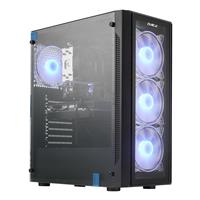 Системный Блок Amcv a101n game amd ryzen 5 5600x - 6 x 3.7 ghz/16gb/512gb ssd/rtx 3050 8gb gddr6 /dos