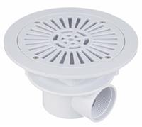 Донный слив под плитку из ABS-пластика Poolmagic SP-2850C