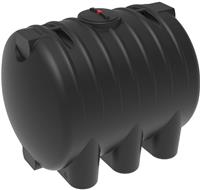Емкость горизонтальная Rostok(Росток) HR 5000 (1847x1730x2350), цвет черный