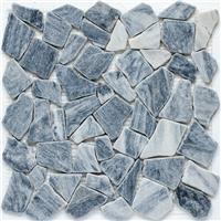 Мозаика мраморная однотонная StarMosaic Split Grey Matt (JMST050)