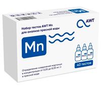 Набор тестов Mn (марганец 0,05-2 мг/л, 40 тестов)