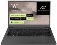 Ноутбук Machcreator one r6 /jj00g000hru/ryzen 5-7430u/16gb/512gb/16 fhd ips/win11pro серый 