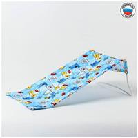 Горка (пеленка) для купания (фланель) (№2300ф_11) цвета в ассортименте
