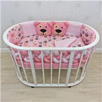 Комплект постельного белья 14 пр (борт + пододеяльник + одеяло + наволочка + подушка + простынь (бязь) (№1190-0-1бб_04) цвета в ассортименте