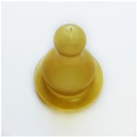 Соска к рожку латексная круглая 6-12 мес. (M) (№1272С)