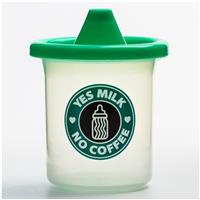 Поильник детский с твёрдым носиком Yes milk, 200 мл. (№5399885)