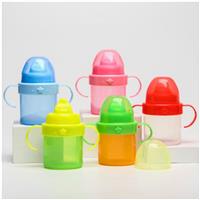 Поильник детский с твёрдым носиком, с ручками, 150 мл, цвет МИКС (№7017647)
