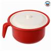 Горшок детский с крышкой, цвет красный, 1900 мл (№4026632)