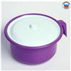 Горшок детский с крышкой, цвет фиолетовый, 1900 мл (№4026631)