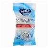 Влажные салфетки Aura Family, c антибактериальным эффектом, 15 шт., микс (№1626731)