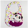 Нагрудник для кормления «Весёлая панда» непромокаемый на липучке, с карманом, мягкий (№1886162)
