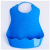 Нагрудник для кормления пластиковый с карманом, цвет сининй (№2932063)
