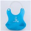 Нагрудник для кормления силиконовый с карманом, цвет голубой (№2357270)