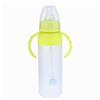Силиконовая бутылочка для кормления, антиколиковая, 210 мл, от 0 мес., цвет жёлтый (№1606638)