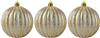 Набор елочных шаров 3шт d8см Меридианы SYQF-0122159 золото