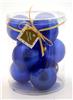 Набор елочных шаров 9шт 50мм 16 10 056 05 0109 синие